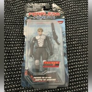 Fearless Forces Caliper Darkstorm action figure 1:18 UNIMAX soldier military NIB